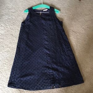 Fully lined sleeveless dress